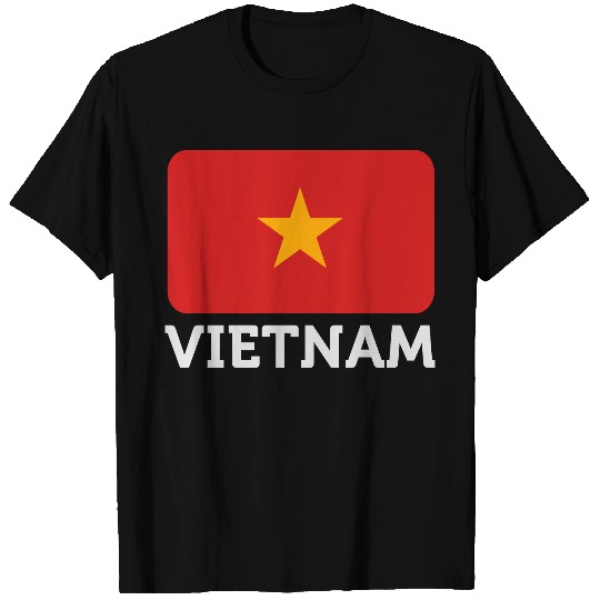 National Flag Of Vietnam T Shirts
