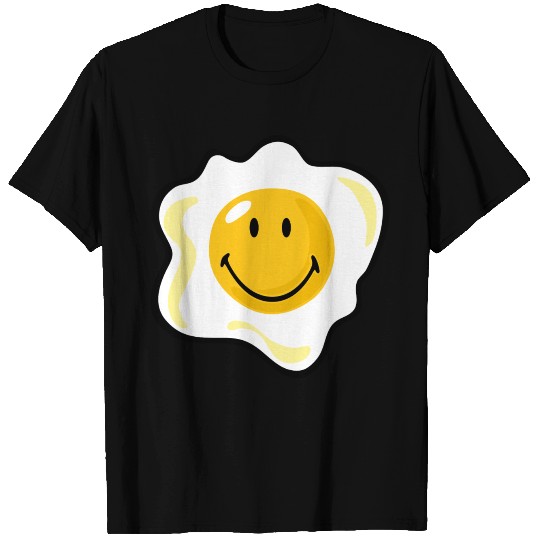 SmileyWorld Smiling Fried Egg T Shirts