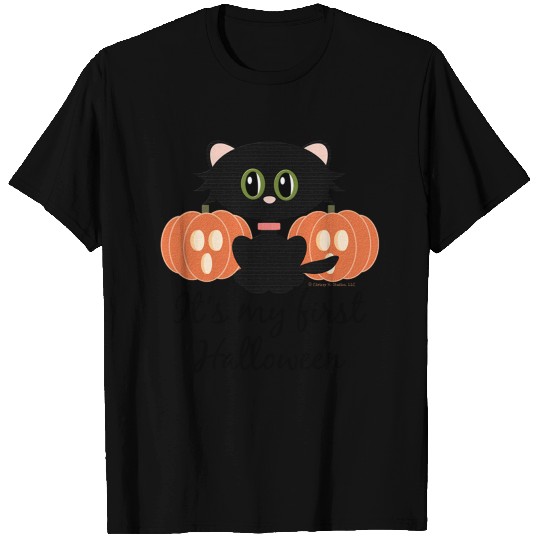 My First Halloween Cat Pumpkins T Shirts