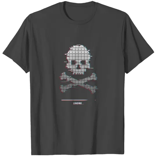 Game over loading 3d glitch T Shirts