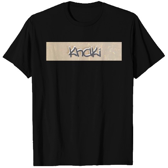 Khaki || Graphic 1 T Shirts