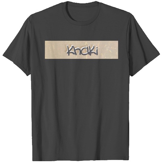 Khaki || Graphic 1 T Shirts