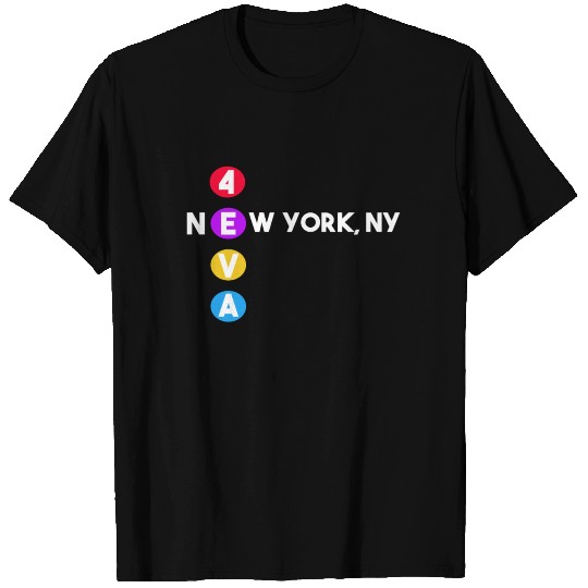 new york underground subway fan T Shirts