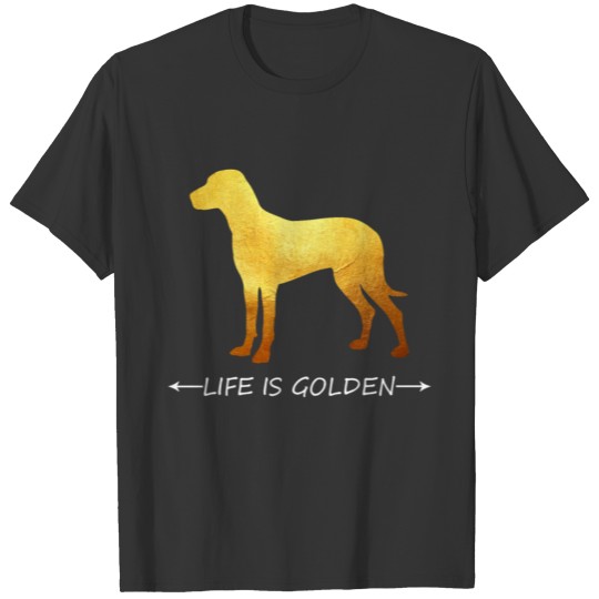 Life is golden - I love success - Enjoy Life T-shirt