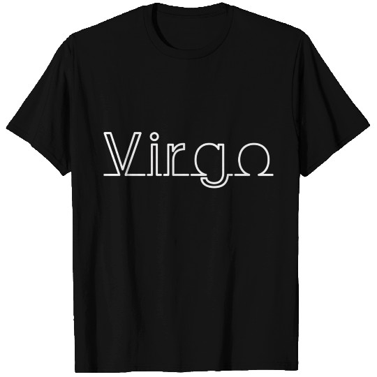 Virgo in White T Shirts