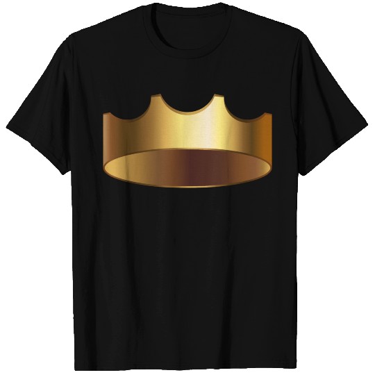 Royal VIP golden crown King monarch vector image T Shirts