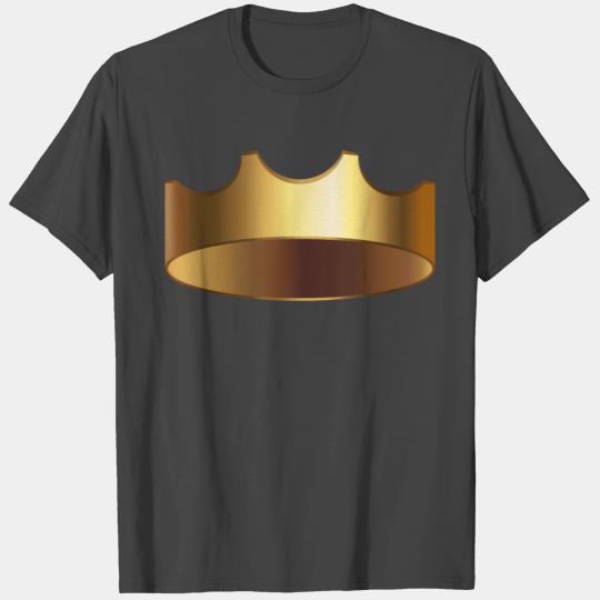 Royal VIP golden crown King monarch vector image T Shirts