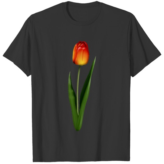 Orange Tulip T Shirts
