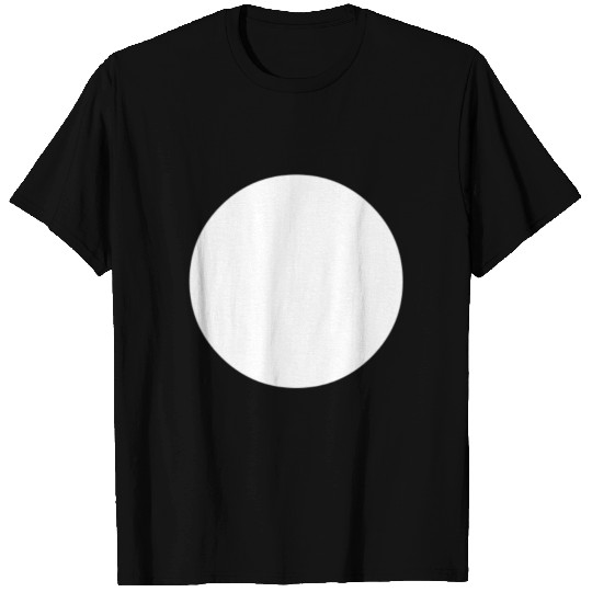 circle (white) T Shirts