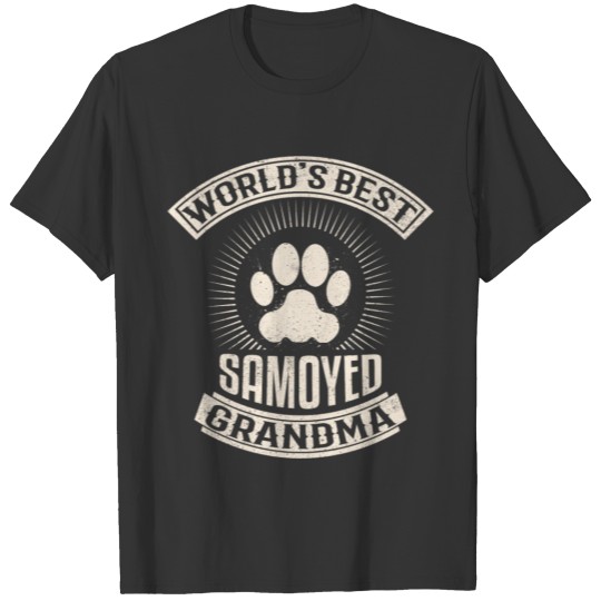 World's Best Samoyed Grandma T Shirts