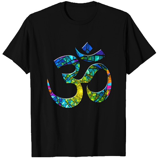 OHM-stained glass T Shirts