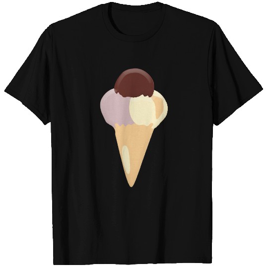 Vanilla ice cream T Shirts