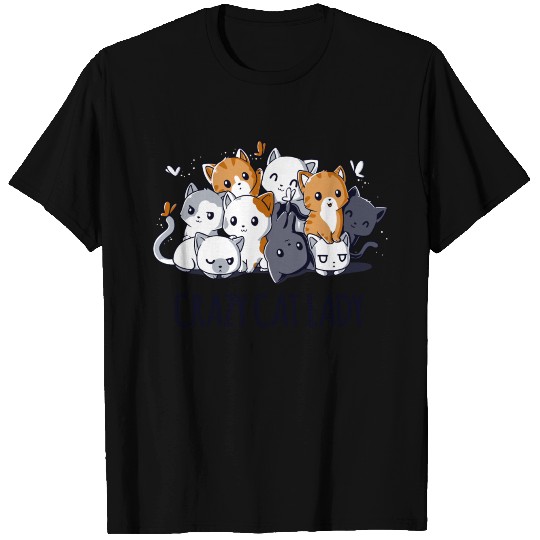 Crazy Cat Lady T Shirts