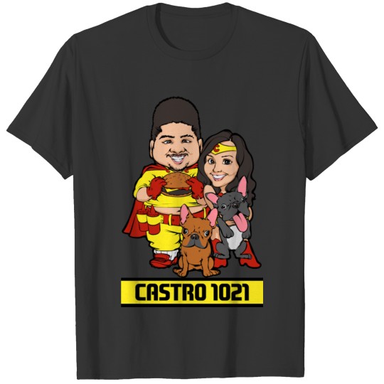 Vintage Castro and Family Baseball T Shirts