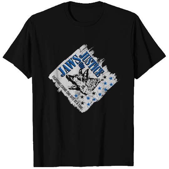 K-9 Unit Jaws of Justice T Shirts
