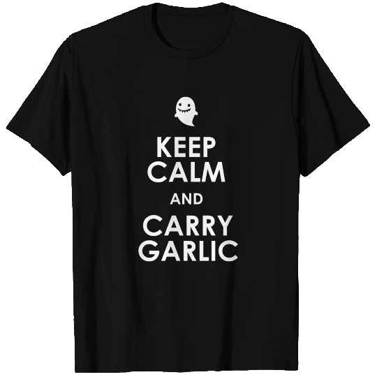 Halloween T Shirts/T Shirts/Tank Gift- Carry Garlic