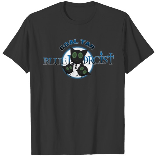 Coal Tar Blue Exorcist T Shirts