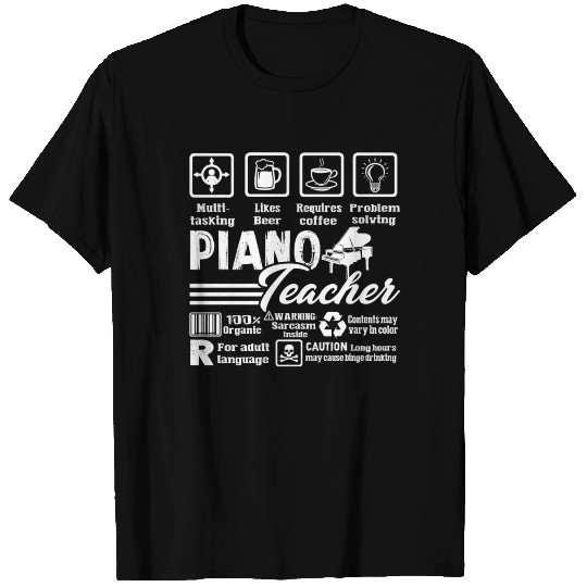 Piano Teacher T Shirts