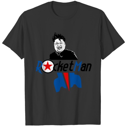 Rocket Man Kim Jong Un North Korea Trump T-shirt