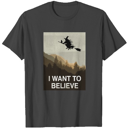 Halloween: I want to believe T Shirts