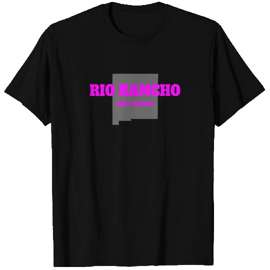 NEW MEXICO RIO RANCHO US STATE EDITION PINK T Shirts