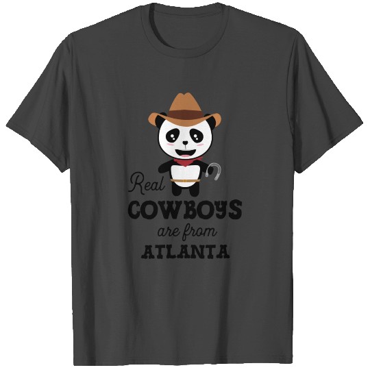 Real Cowboys are from Atlanta Sq99e0 T Shirts