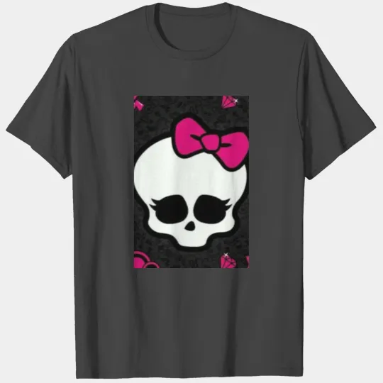 Monster high skull logo T Shirts