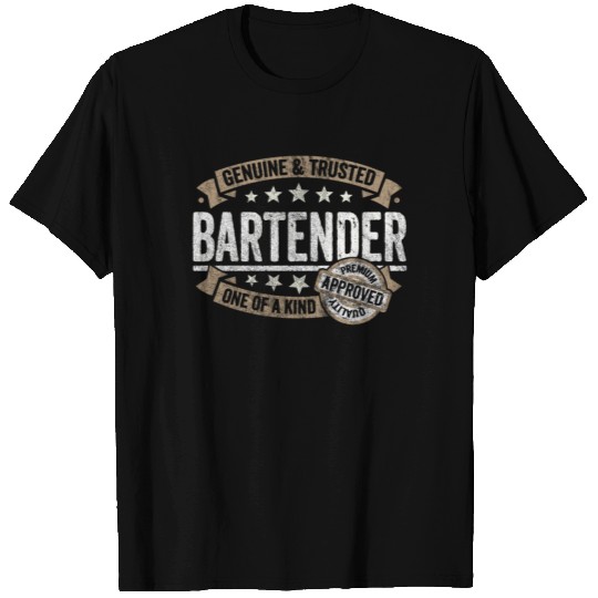 Bartender Gift Trusted Profession Job T Shirts