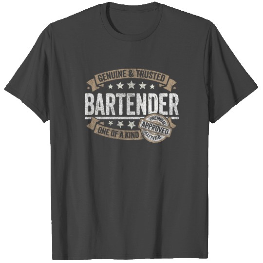 Bartender Gift Trusted Profession Job T Shirts