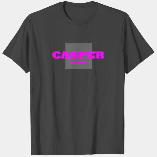 WYOMING CASPER US STATE EDITION PINK T Shirts