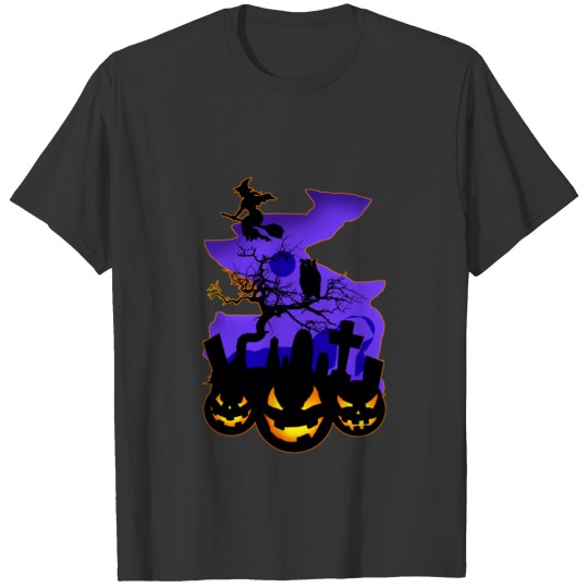 Halloween Purple T-shirt