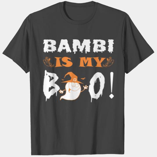 Bambi Is My Boo Happy Halloween T Shirts
