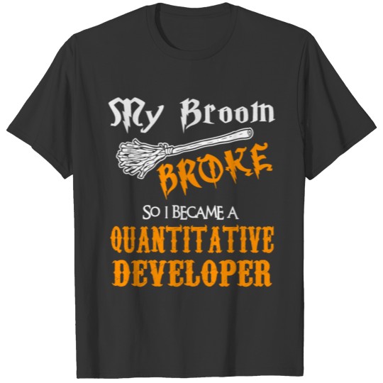 Quantitative Developer T-shirt