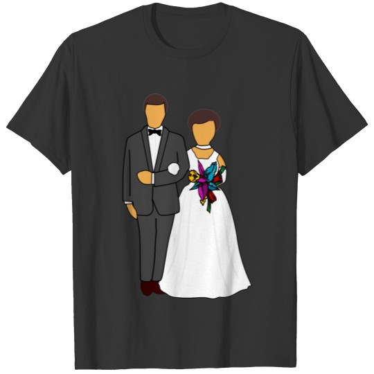 wedding engagement love valentine marriage bride71 T Shirts