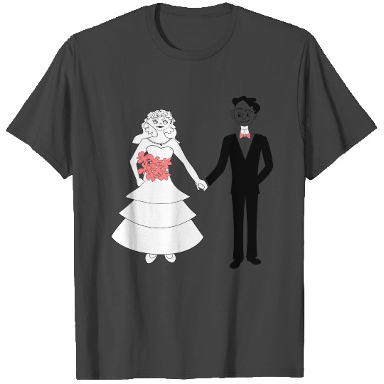 wedding engagement love valentine marriage bride70 T Shirts