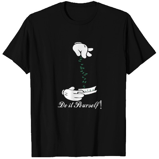 MICKEY HANDS ROLLING WEED MARIJUANA T Shirts