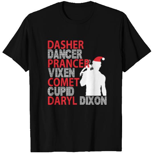 Daryl Dixon fan - Dasher, Dancer, Prancer, Vixen T Shirts