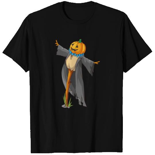 Halloween scarecrow bugaboo vector image cartoon T Shirts