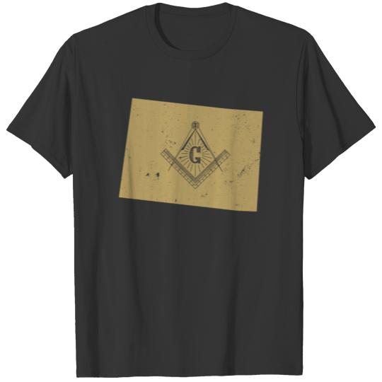 Colorado Freemason Shirt Masonic Ritual Shirt Freemason Gifts T-shirt
