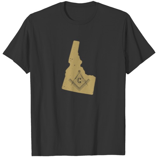 Idaho Freemason Shirt With Freemason Emblem T-shirt