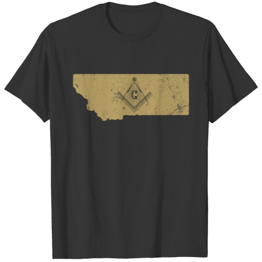 The Freemason Montana Shirt With Masonic Symbol T-shirt