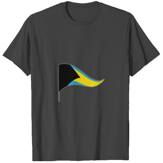 Bahamas Nassau Islands Flag Banner Ensigns Flags T Shirts