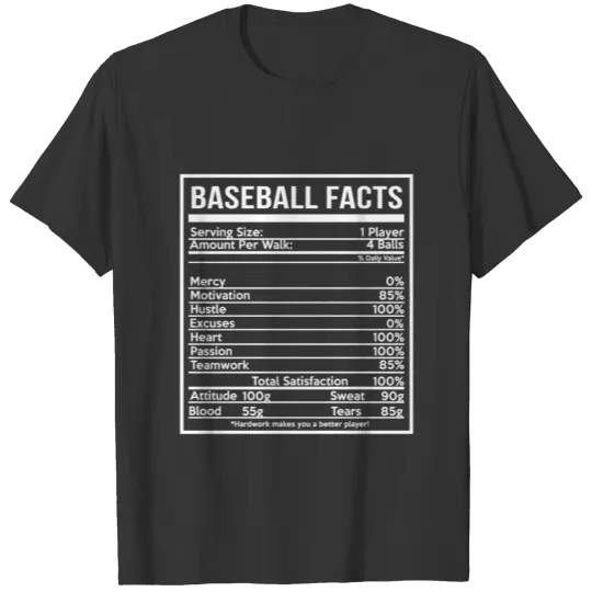 Baseball - baseball facts T Shirts
