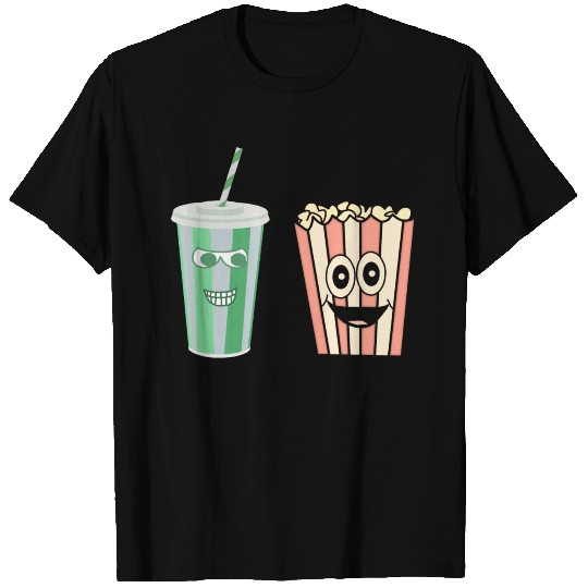 popcorn and soda T Shirts