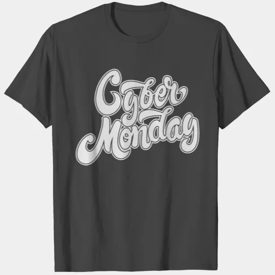 Cyber Monday Hand Drawn T Shirts