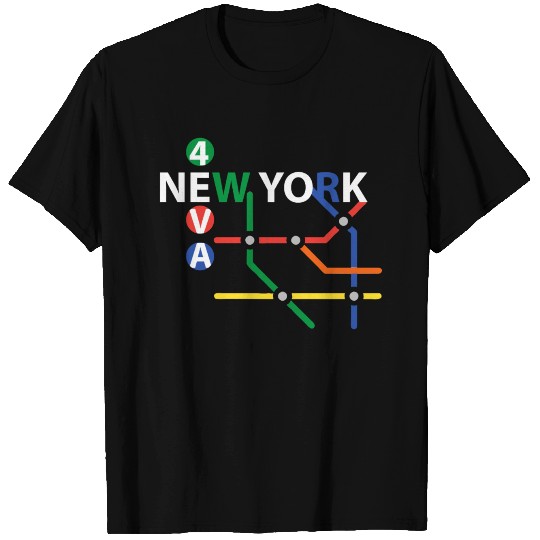 NYC subway T Shirts gift