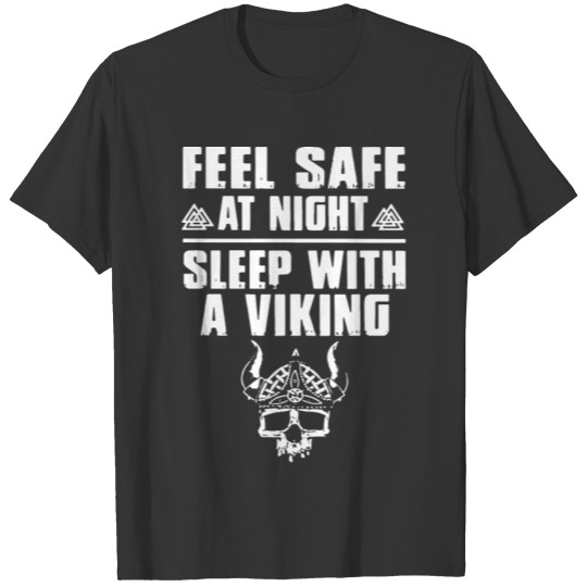 Feel safe at night sleep with a viking T-shirt