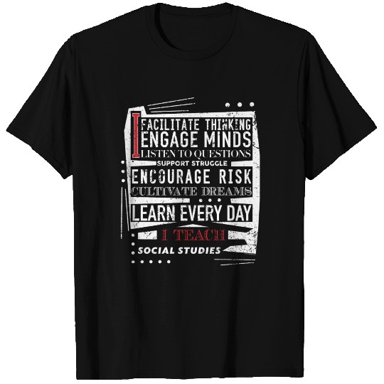 Social Studies Teacher Teacher Appreciation T Shirts