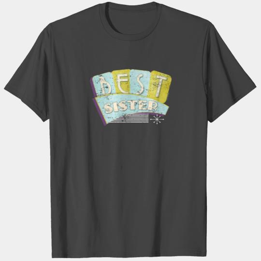 50s Vintage Best Sister 50s Retro T Shirts