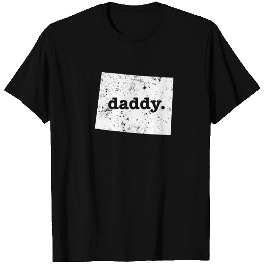 Funny Daddy Wyoming Daddy To Be T Shirts